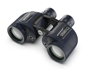 Steiner Navigator 7x50 open-bridge offers easier one-handed handling aboard.