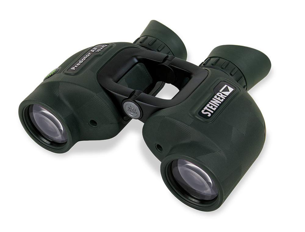 Steiner Predator AF binoculars 10x42 eyepiece close-up for sharp focus