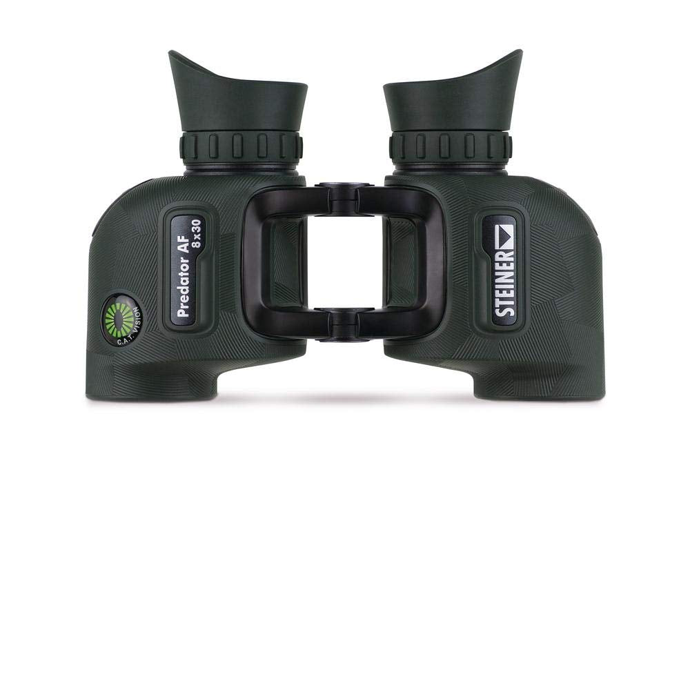 Steiner Predator AF open-bridge design for a lighter, comfortable grip