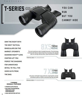 Steiner Tactical Binoculars high-definition optics for bright, contrast-rich views