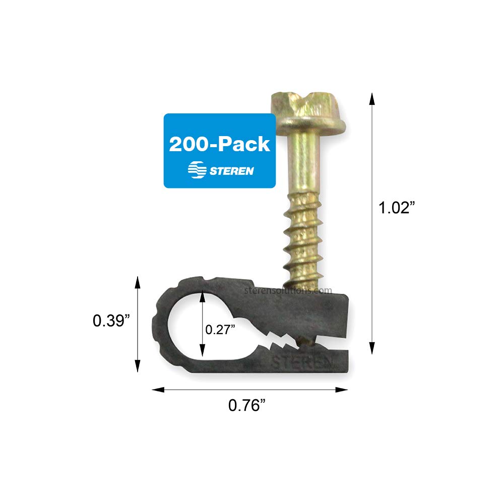 STEREN clip beside coin for scale showing compact size and unobtrusive profile