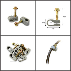 STEREN wire clips install easily to organize cables with minimal effort.