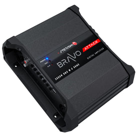 Compact mono design ideal for single-channel sub setups with 4-ohm stability.