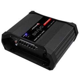 Stetsom Bravo Attack 3000 controls emphasize precise crossover and bass boost for tailored sound.