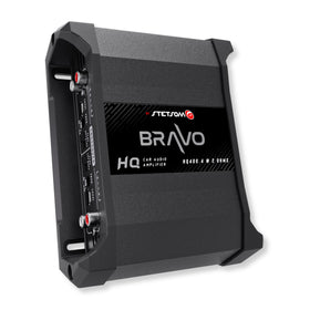 Stetsom Bravo HQ 400.4 front panel with tuning controls for precise sound.