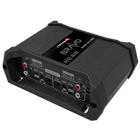Stetsom Bravo HQ 400.4 RCA inputs for easy source switching.
