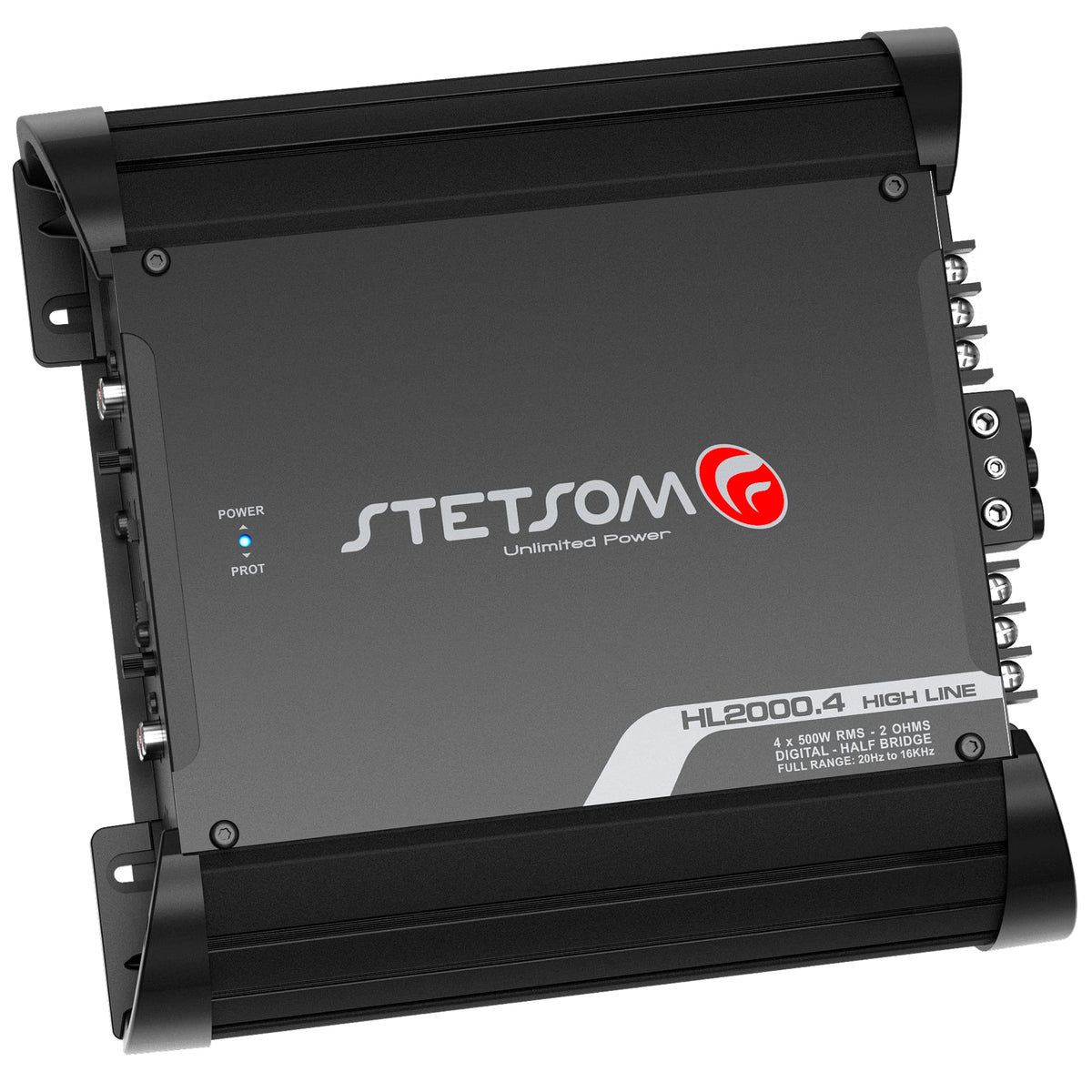 Stetsom HL2000.4 matte black finish blends with any vehicle interior