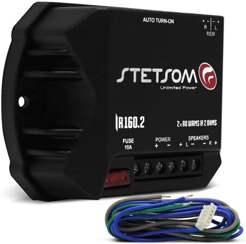 Stetsom IR160-connection-block ensures straightforward RCA wiring.