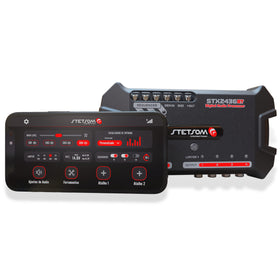 Stetsom STX 2436 DSP Pro Bluetooth setup enables wireless control.
