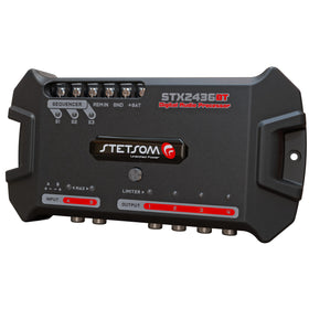 Stetsom STX 2436 DSP Pro 12-band graphic EQ interface.