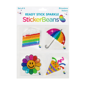 StickerBeans cut-to-shape designs ready for scrapbooks and DIY projects.