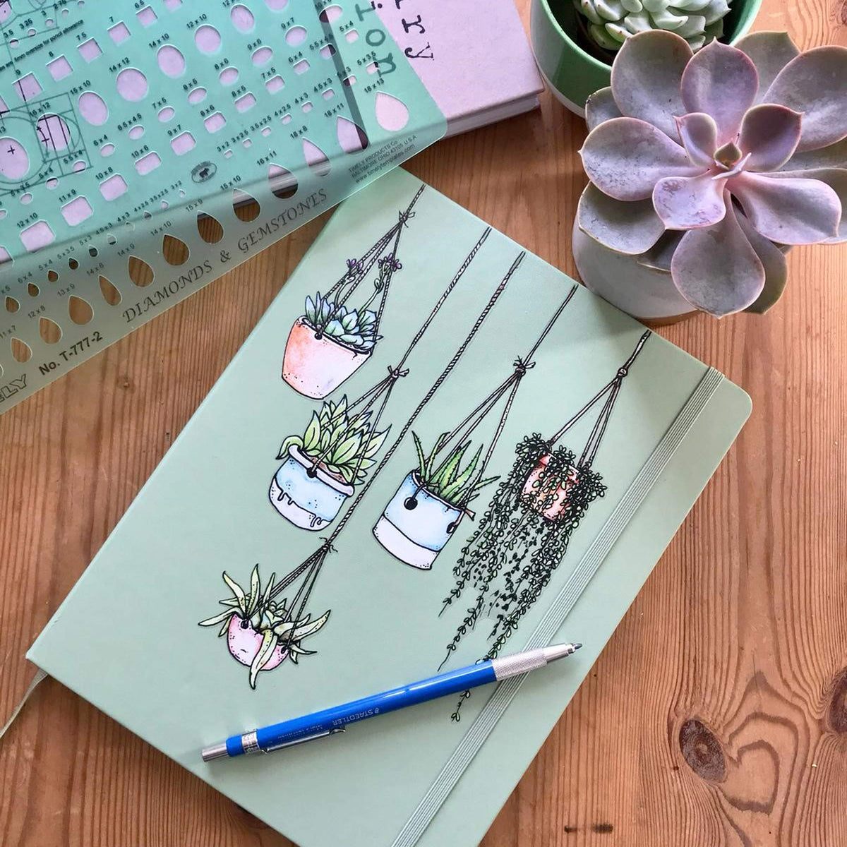 Stickers4 greenery laptop sticker set offers flexible placement options.