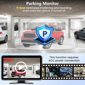 Stihoze 10.1-inch monitor with touch control for easy access.