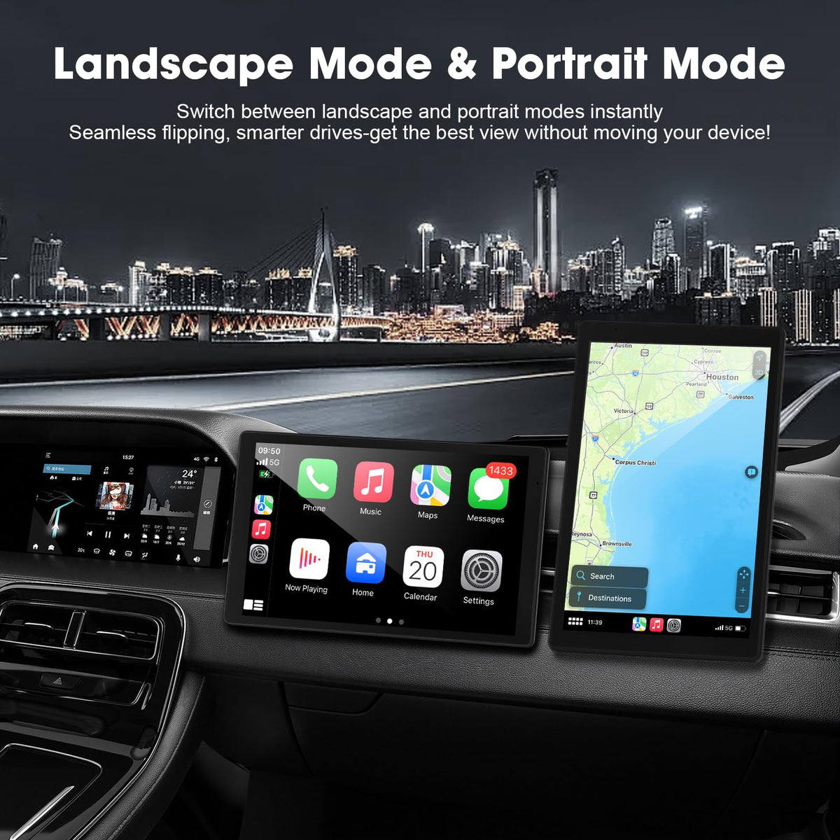 Stihoze touchscreen close-up showing responsive glass and precise touch control benefit