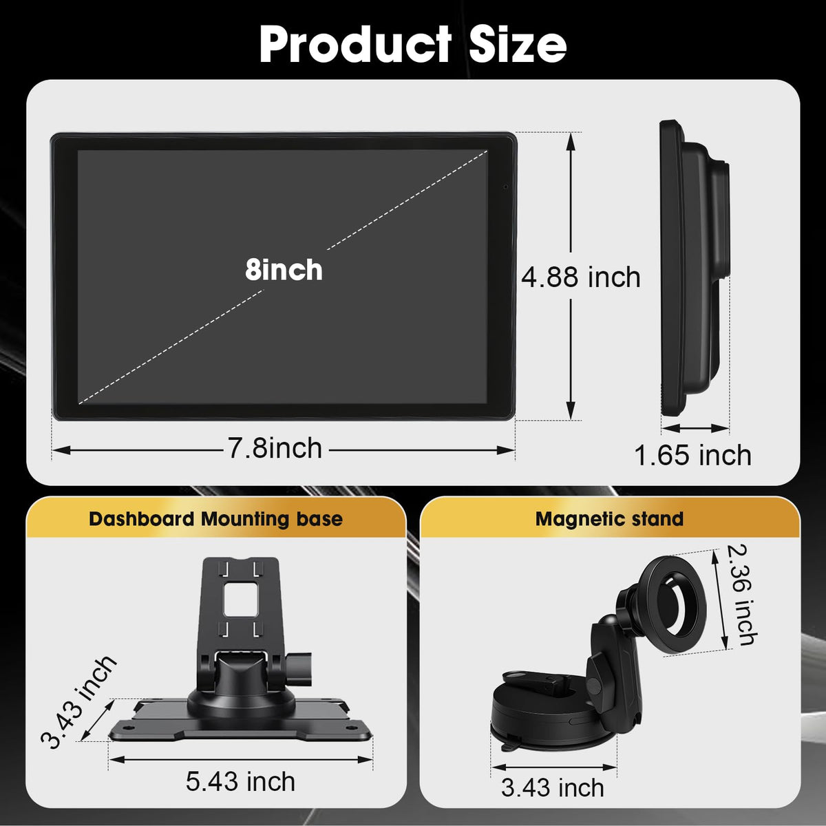 Stihoze magnetic mount close-up demonstrating secure attachment and quick removal benefit