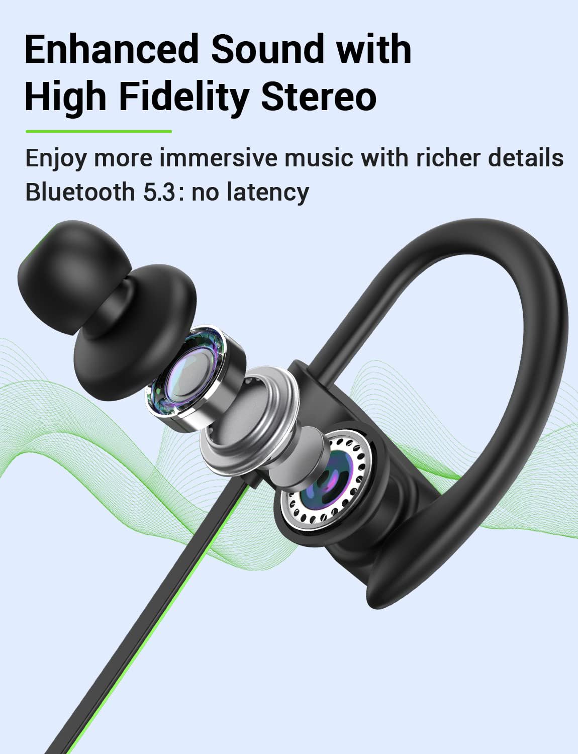 Stiive IPX7 waterproof earbuds tested against sweat and rain