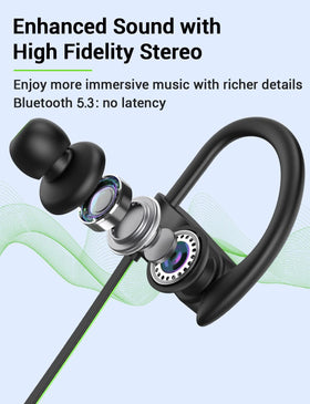 Stiive IPX7 waterproof earbuds tested against sweat and rain