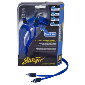 Stinger 6000 series RCA connectors delivering crystal-clear signal transfer