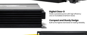 Stinger MT-600.4 PWM power supply emphasizes efficiency and performance