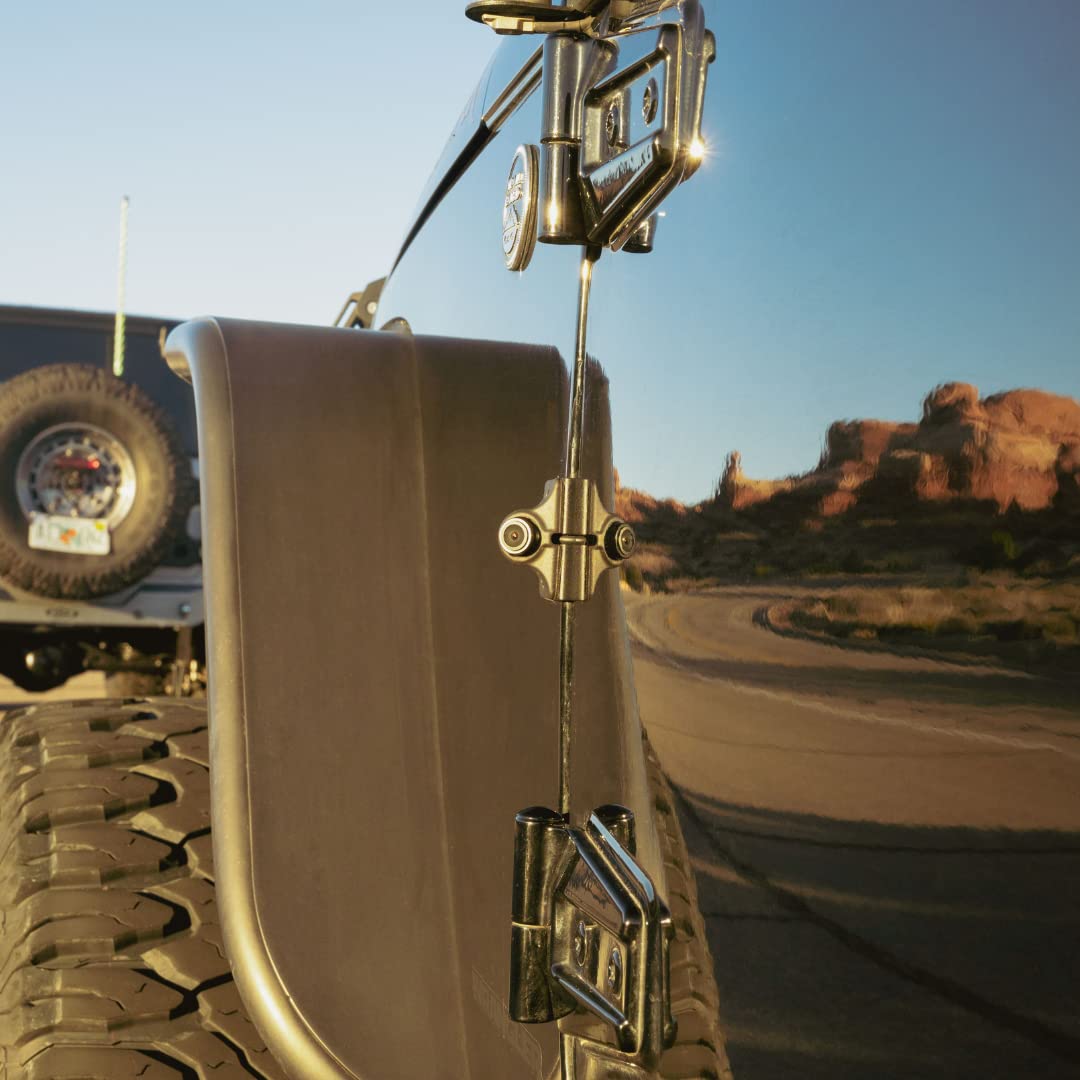 STINGER Jeep JK AHD right side view camera improves blind-spot awareness.