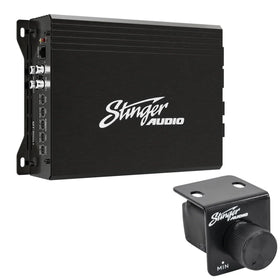 STINGER MT1000 remote bass knob for on-the-fly subwoofer control.