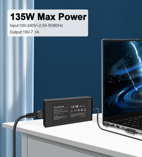 STLIERT 135W charger for Acer Nitro 5 N18C4 models delivers stable power.
