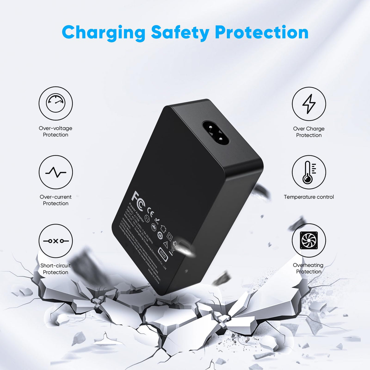 STLIERT magnetic connector with 10-foot cord for flexible setup
