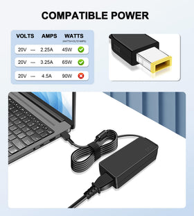 STLIERT adapter brick label and specs displayed for safety and compatibility