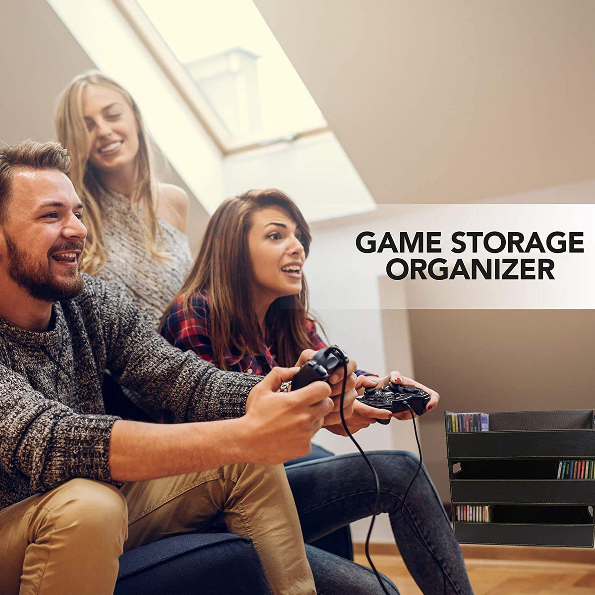 Stock Your Home 40-CD capacity maximizes storage in a compact footprint