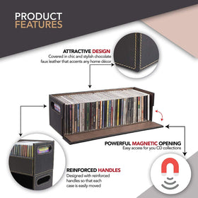 Stock Your Home interlocking design allows modular stacking with other organizers