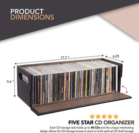 Stock Your Home magnetic closure keeps contents secure while browsing your collection