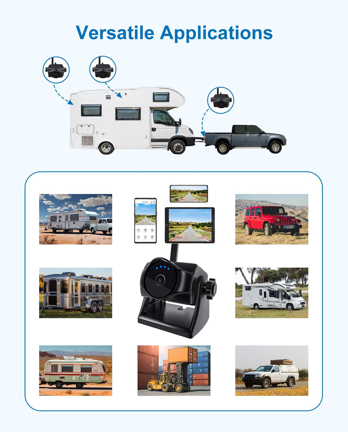STONVUE app supports iOS and Android for easy pairing and viewing