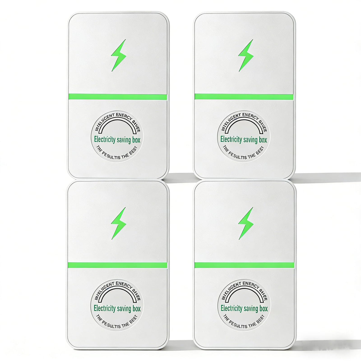 Generic Stopwatt front view showing compact plug design and easy installation benefit