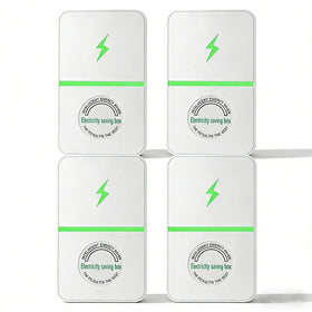 Generic Stopwatt front view showing compact plug design and easy installation benefit