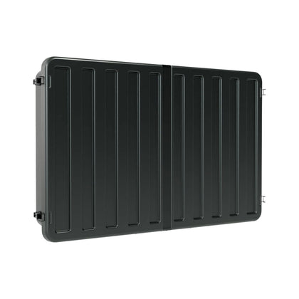 Storm Shell outdoor TV cover front view highlighting weatherproof protection.