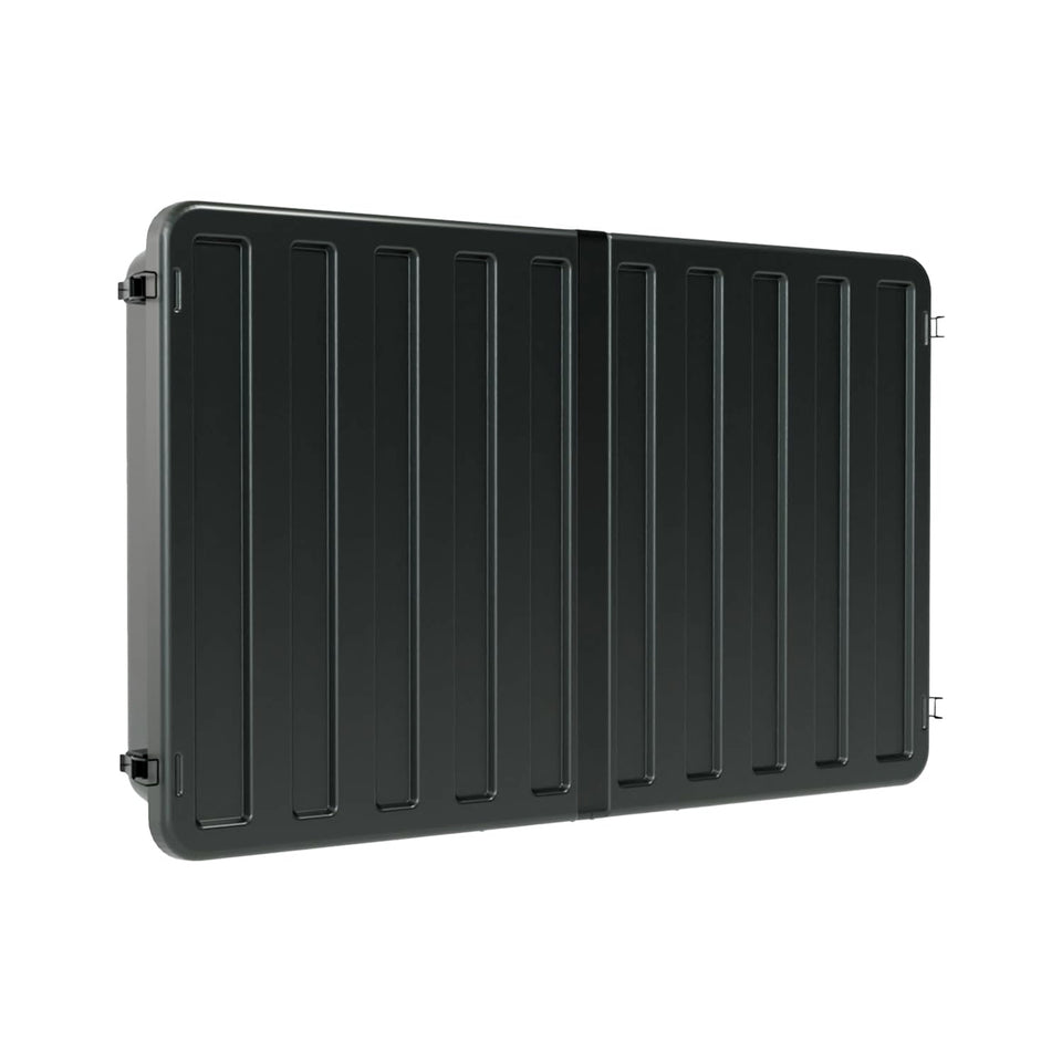 Storm Shell outdoor TV cover front view highlighting weatherproof protection.