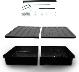 Storm Shell wall-mount bracket interior view highlights sturdy steel construction.
