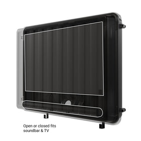 Storm Shell XL supports VESA 100-400 patterns for versatile mounting.