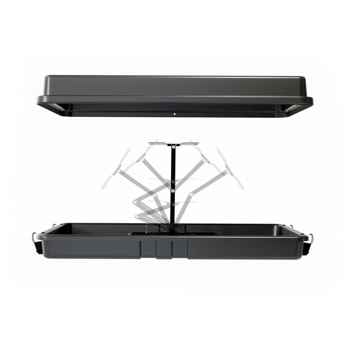Removable front cover on Storm Shell for clear viewing and sound.