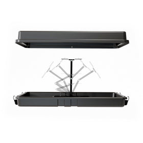 Removable front cover on Storm Shell for clear viewing and sound.