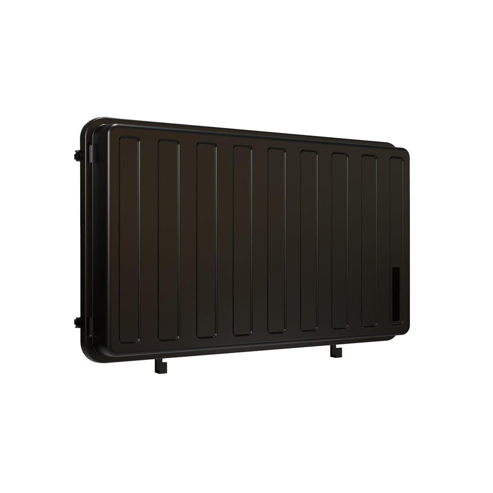 Storm Shell outdoor TV cover protects a 32-44 inch screen from weather and debris.