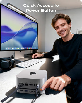 Stouchi dock SD and TF card readers close-up for fast media transfers