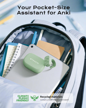 stouchi ring in backpack pocket, protecting ring and preventing accidental presses during travel