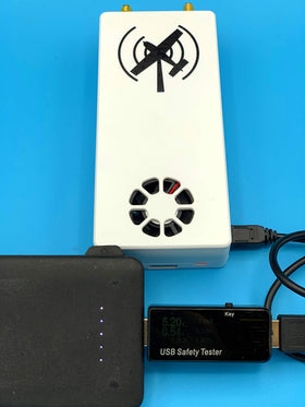 Stratux module installed in ABS injection-molded case showing easy compatibility benefit