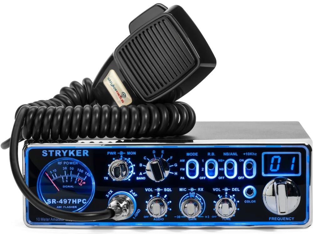 Stryker SR-497HPC two Roger beeps offer customizable channel alerts