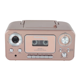 Studebaker Rose Gold top-loading CD player for CD-R and CD-RW playback