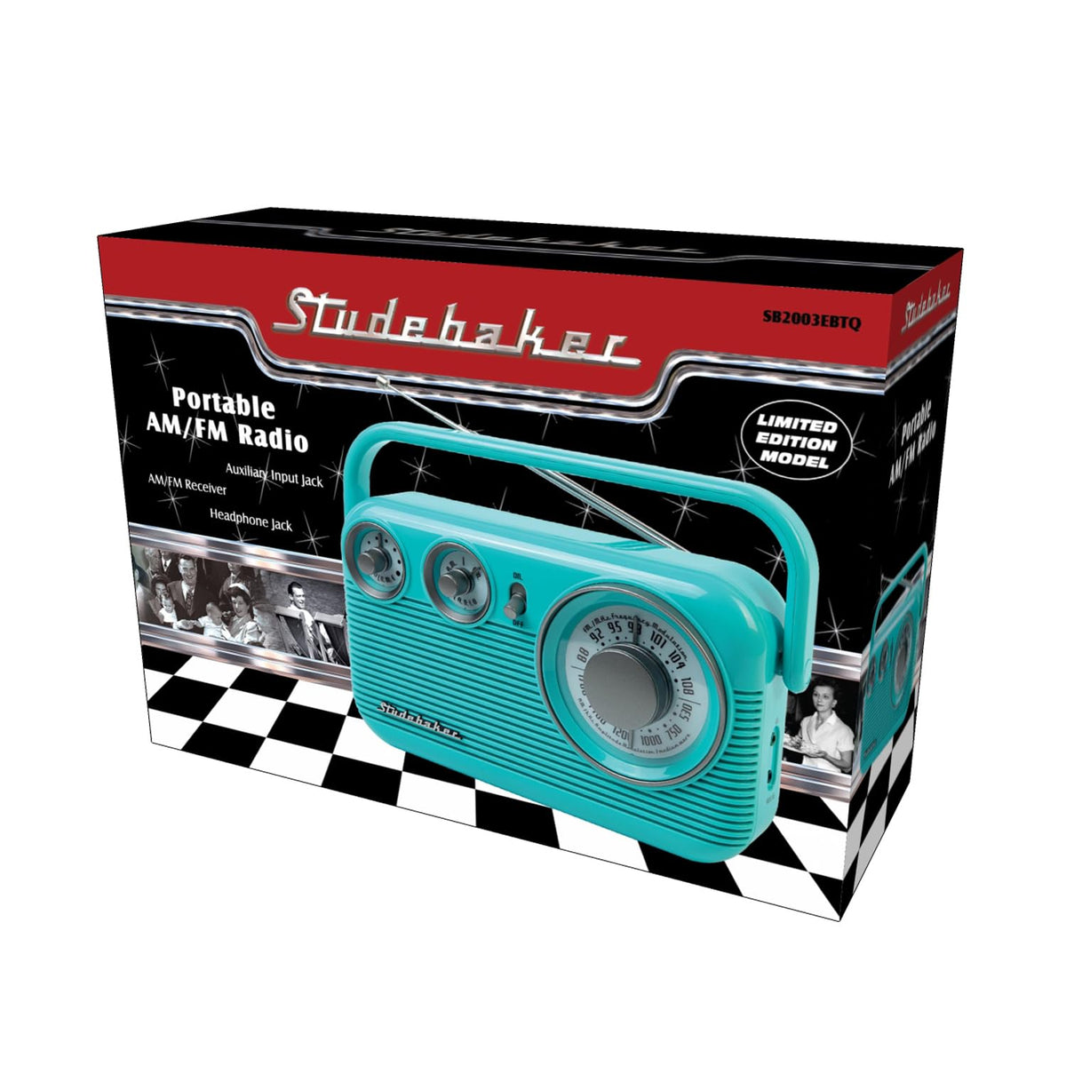 Studebaker SB2003 aux-in port for external music connections