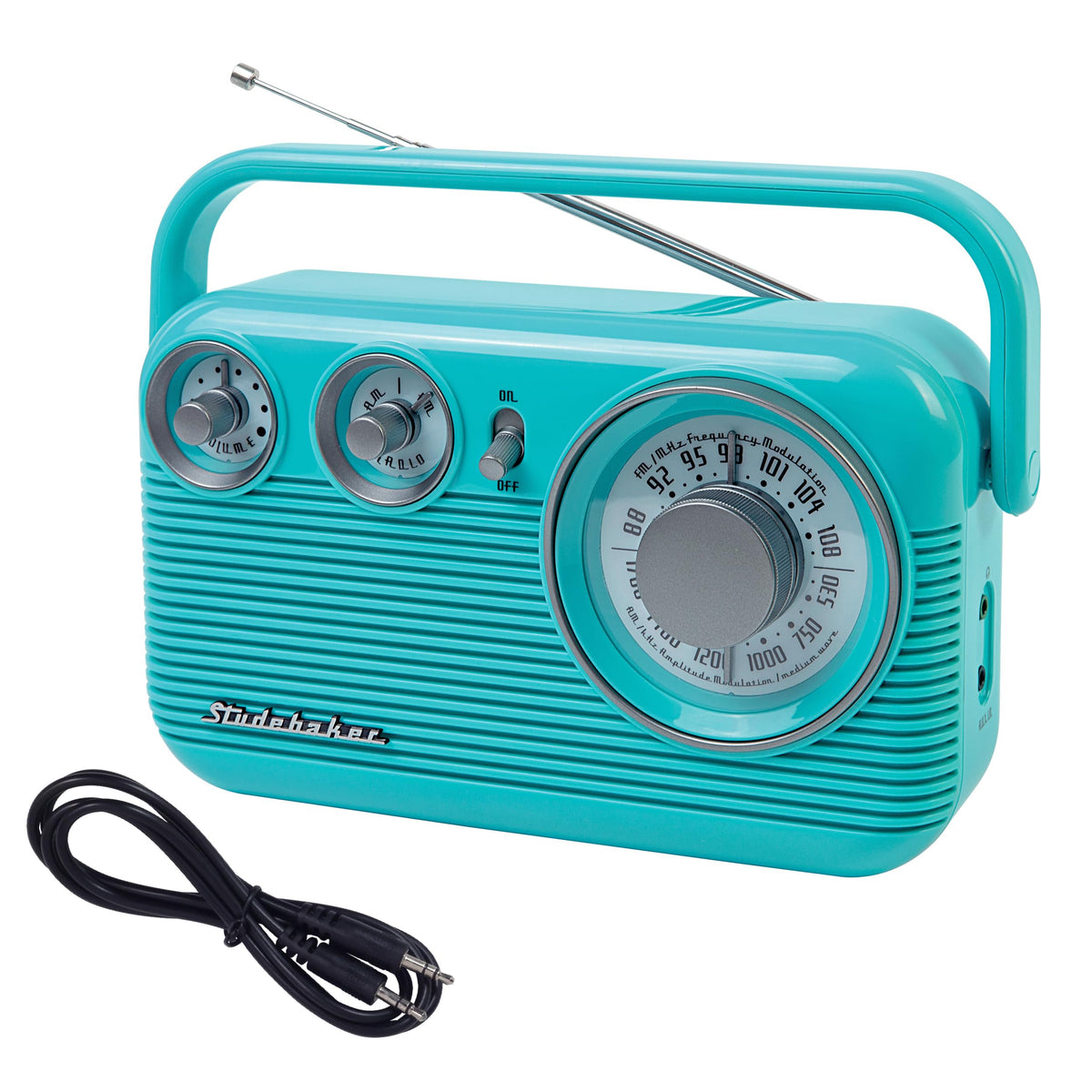 Studebaker SB2003 top with extended antenna offers clear reception