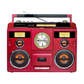 Studebaker Sound Station CD and cassette deck ready for mixes.