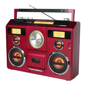 Studebaker Sound Station two-way speakers with integrated light show.